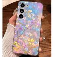 1ชิ้น เคสโทรศัพท์ลายดอกไม้นุ่มสดใส เข้ากันได้กับ Huawei Honor, Redmi, Galaxy A04e/12/A13/A14/A34/A50