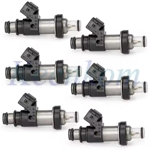 6Pcs Fuel Injectors Fits For Acura TL CL MDX 2001 2002 For Honda Pilot Odyssey 3.2L 3.5L 06164-P8E-A