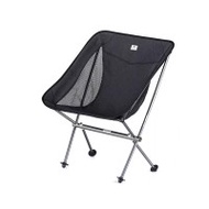 NatureHike YL08 戶外輕便超輕折疊月亮椅(NH20JJ027) - 黑色 | 防腐蝕抗氧化 | 耐磨抗撕裂面料 | 乾爽不悶熱