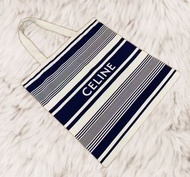 包郵**Celine gift with purchase tote bag 春夏度假系列帆布包/多用途袋(大size) 49×48.5cm
