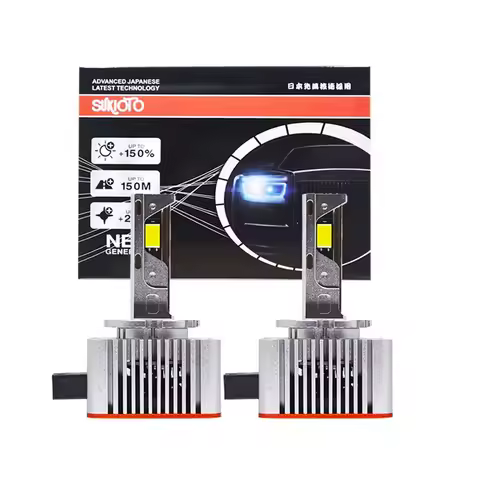 2025 SUKIOTO GENUINE JAPAN D1S D3S LED Headlight Bulb D2S D4S 30000LM 100W D1R D2R D3R D4R Canbus LE