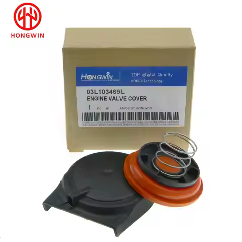 For VW Beetle Eos Golf Jetta Passat 2.0L PCV Valve Cover Repair Kit With Membrane 03L 103 469 A,03L