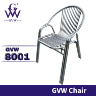 GVW Chair Stainless Steel Chair Stool Outdoor Garden Chair Kerusi Rumah Luar Kerusi Makan