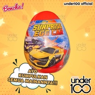 BONCHA Surprise Egg Car | Permen Warna Warni Rasa Buah | Hey Kiddo | Isi Mainan | ❤ UNDER100 ❤