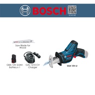 BOSCH 060164L9L2 GSA 12V-LI Smallest Professional Cordless Reciprocating Saw SOLO GBA 12V 2.0Ah Li-i