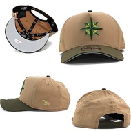 New Era 9forty Snapback Cap for Men and Women, MLB Seattle Mariners, Adjustable, Stylish Hat