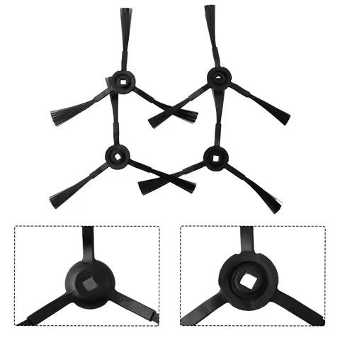 4 Pcs Side Brushes For Eufy For RoboVac L35 For Hybrid LR30 Vacuum Cleaner Replacement Parts Accesso