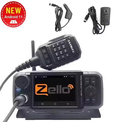 New Zello 4G-W2Pro Unlocked 4G Network Radio for Android 11 WIFI POC Radio for Real-PTT Group Talk w