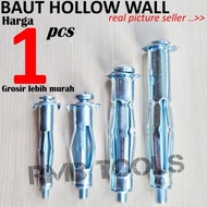 Hollow Wall Anchor M5x45 Hollow Wall Anchor Gypsum Bolt/ M5x45 M5 Bolt Drywall Anchor