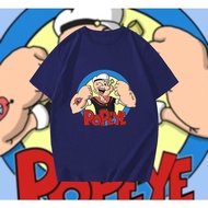 ️Cotton Printed T-Shirt 1 Popeye Youth The Sailorman _011