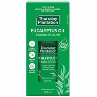 THURSDAY PLANTATION EUCALYPTUS OIL 200ML Expiry April 2024