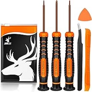 JOREST Screwdriver Set for Nintendo Switch, 6-Piece Repair Tool Kit with Triwing Y00, Y1, Phillips P