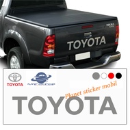 Toyota sticker, toyota hilux revo rear bed sticker, toyota body sticker, 95cm