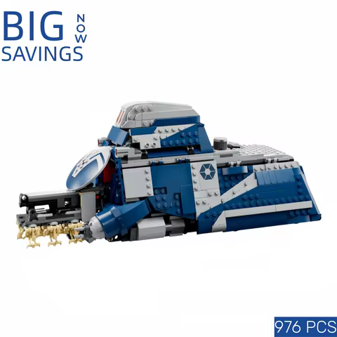 2025 NEW 976PCS MOC 75435 Battle Of Felucia Separatist Mtt Building Blocks With Figuers Model Christ