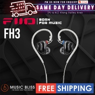 FiiO FH3 Hybrid In-Ear Earphones (FH-3)