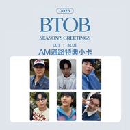 Micro Music/Until Sold Out AM Channel Special Gift Photocard BTOB 2023 SEASON'S GREETINGS Seasonal