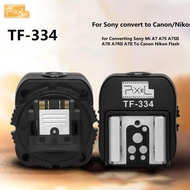 Pixel TF-334 Hot Shoe Adapter Converter For Sony A7 A7S A7SII A7R A7RII A7II Camera To Canon Nikon Y