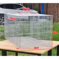 Thake chick brooding cage, iguana cage, 120x60x60cm with top door
