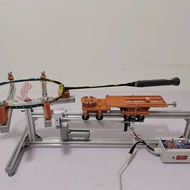 ⭐100-230V 20-30 Pounds Electric Flat Pull Style Badminton Racket Stringing Machine with Accessories