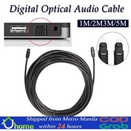 【SOYACAR】Digital Optical Audio Cable 1m 2m 3m 5m Toslink Male for SOUND BAR BluRay Player CD DVD