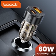 Toocki Ling Lon USB+C 60W Car Charger