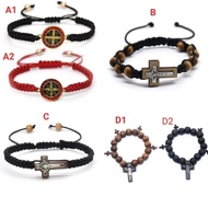 St. Benedict Cross Holy Bracelet Cross Bracelet