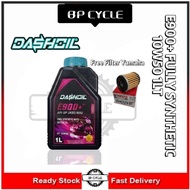Ready Stock Dashoil ester E900+ v2 4T 10W50 1LT Fully Synthetic SP Motorcycle Engine Oil