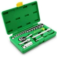 Socket wrench set 21 pcs tekiro/ tekiro socket wrench set 21 pcs Plastic Box