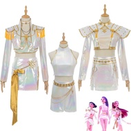 Halloween KPOP Halloween KPOP The Witch Group cos costume Lumi Zoe Mira Playing Song Costume cosplay