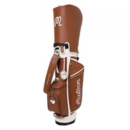ST/💝MALBONKorean Fashion Brand Golf Stand Pack Lightweight UnisexpuWaterproof Double Hood Multi-Functional Standard Bag