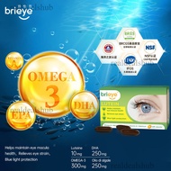 Brieye lutein fish oil lutein 3 Zhenyue Eye Fish Oil Lutein Adult Middle-aged and Elderly Eye Care F