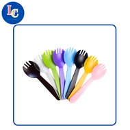 [COMBO 2] 1KG PACK OF Beautiful Disposable PLASTIC FORK, Plastic Spoon for Cakes, Birthday Cakes