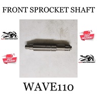 HONDA WAVE110 SUB SPROCKET DEPAN FRONT SPROCKET SHAFT