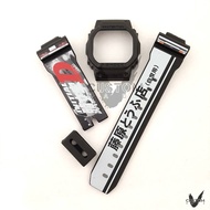 (Vcustom) G5600 CUSTOM PRINTING " INITIAL D " BAND AND BEZEL WATCH STRAPS