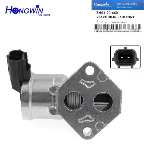 NEW IAC Idle Air Speed Control Valve For Mazda Protege 1.6L 1999-2003 OEM# BP4W-20-660 BP2Y-20-660 Z