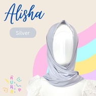 TERMURAH JILBAB ANAK JERSEY PREMIUM BERGO HIJAB BELAHAN DEPAN ALISHA M