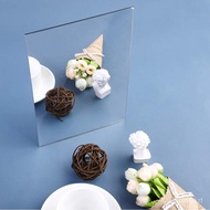 Square Mirror Wall Sticker Acrylic Sticker SM145Gold Silver Black Mirror Sticker Bathroom Decoration Square