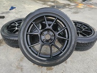 ล้อมือ2 TC005 ขอบ18"5รู114 กว้าง 8.5 Offset35ใส่เก๋งกะบะ 5 รูได้ทุกรุ่น