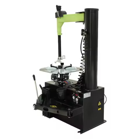 13-24 Inch Automatic Tyre Changer Wheel Balancer Combo Swing Arm Universal Garage Tool