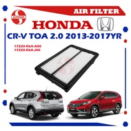 S2U Car Air Filter Honda CRV TOA 2.0 2012-2017YR 17220-R6A-A00 17220-R6A-J00 Penapis Udara Kereta