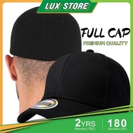 Full Cap Original Plain Colour Topi Lelaki Baseball Cap Woman Hat Multi Colour Full Fitte Close Full Cap Man 棒球帽