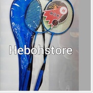Borong &gt;&gt;&gt; Badminton Racket HOKI Contents 2 Child And Adult / Badminton Racket Contents 2 YfD-251