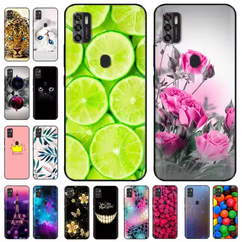 For ZTE Blade A7s 2020 Case Blade A51 Bumper Soft TPU Silicone Cover for ZTE A7s 2020 Cases Protecti