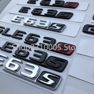 2017+ Flat ABS Trunk Emblem Badge Sticker for Mercedes Benz AMG C63 C63s E63s S63S CLA45s CLS53s CLS