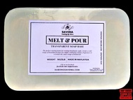 Phôi Xà Phòng Glycerin 100g - 500g | Glycerin Melt & Pour Soap Base 100g - 500g SavonA
