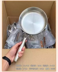 Mini Non-stick Food Grade 316 Stainless Steel Baby Baby Complementary Food Pan Flat Bottom Pot for C
