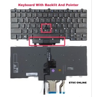 New Keyboard For Dell Latitude E5450 E5470 E7450 E7470 E5480 E5490  Backlit Keyboard