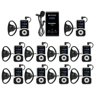 Retekess T130-T131 Church Translation Equipment Wireless Tour Guide System D-Type Headphone Version