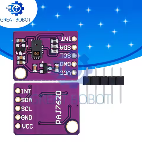 1-10PCS PAJ7620U2 9-Gesture Recognition Module | I2C Interface for Arduino Human-Machine Interaction