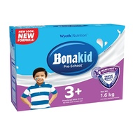 ✢♘Wyeth BONAKID PRE-SCHOOL 3+ 1.6kg Formula Powder Milk Drink